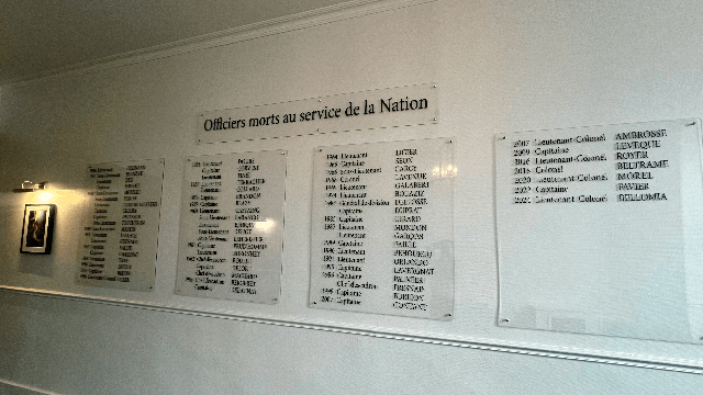 Hommage aux Héros de la Gendarmerie à l'AMGN