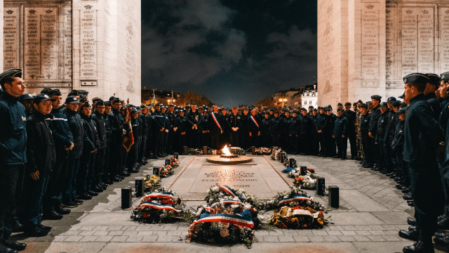 Le DGGN préside la cérémonie de ravivage de la flamme des associations de cadets de la Gendarmerie nationale