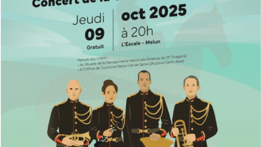 Concert inaugural des 10 ans du Musée de la Gendarmerie Nationale : la Garde républicaine
