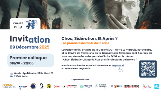 La  Chaire ÉCOT organise son premier colloque  - “ Choc, Sidération, Et Après ?  “ 